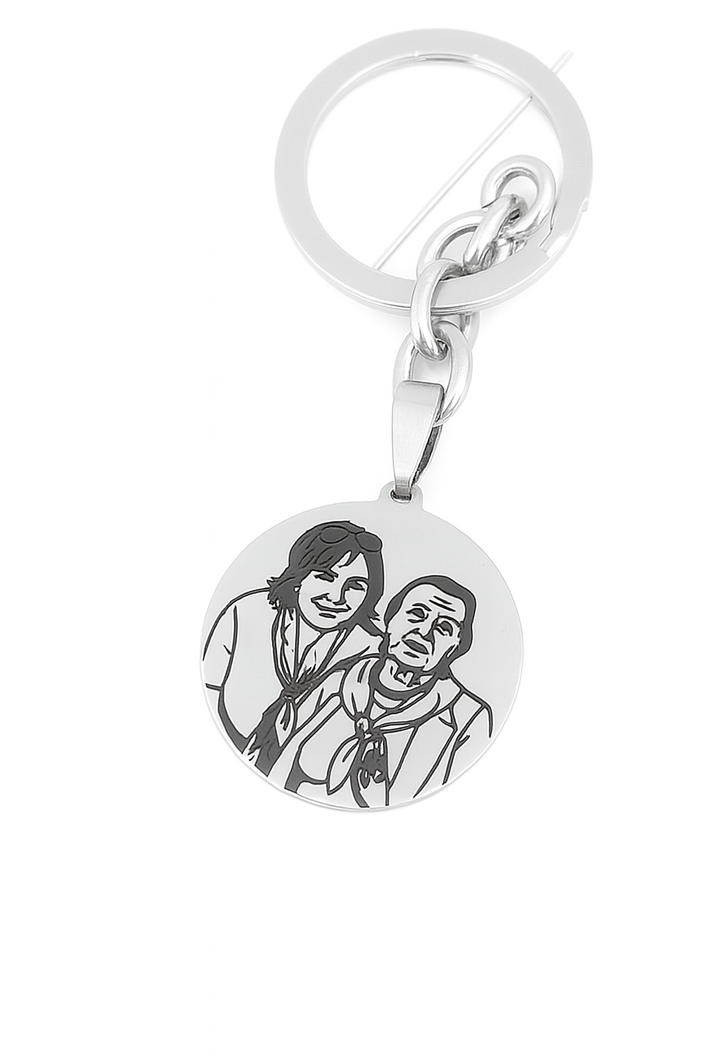 Line Art Necklace