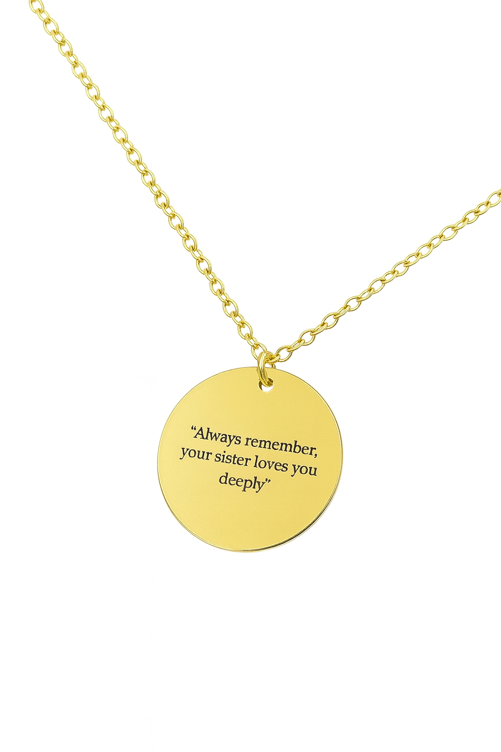 Engraved Necklace