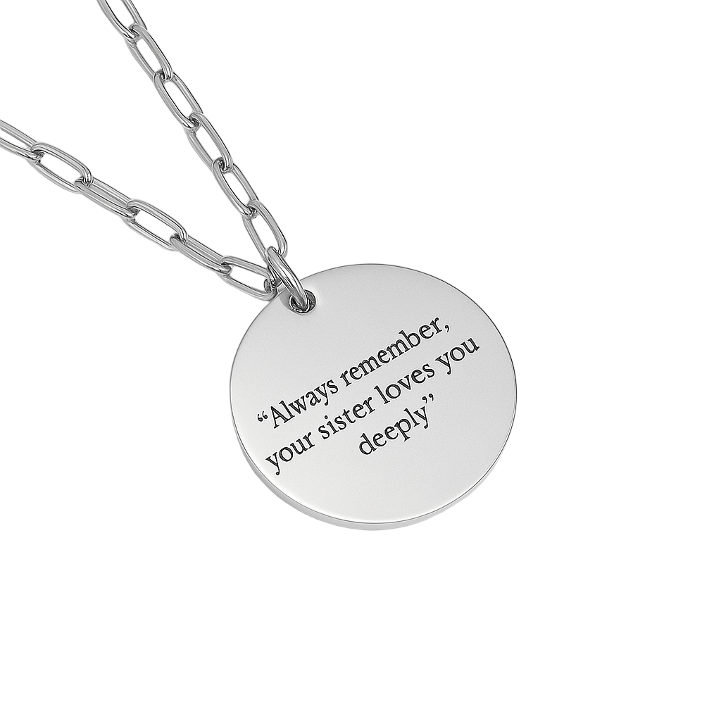 Engraved Necklace