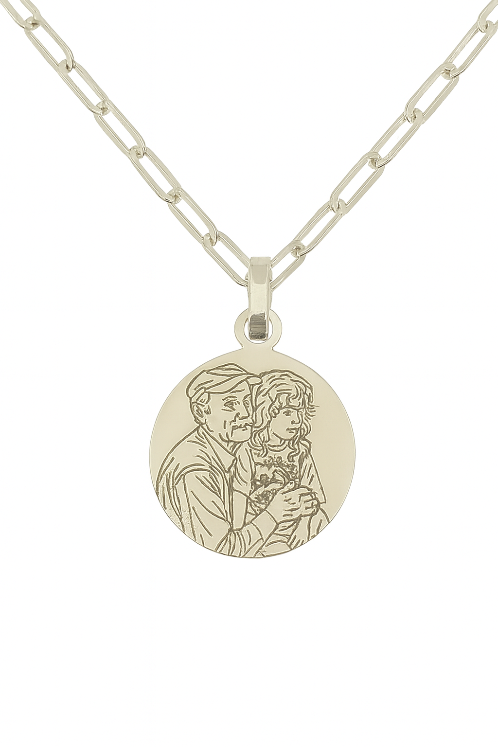 Line Art Necklace