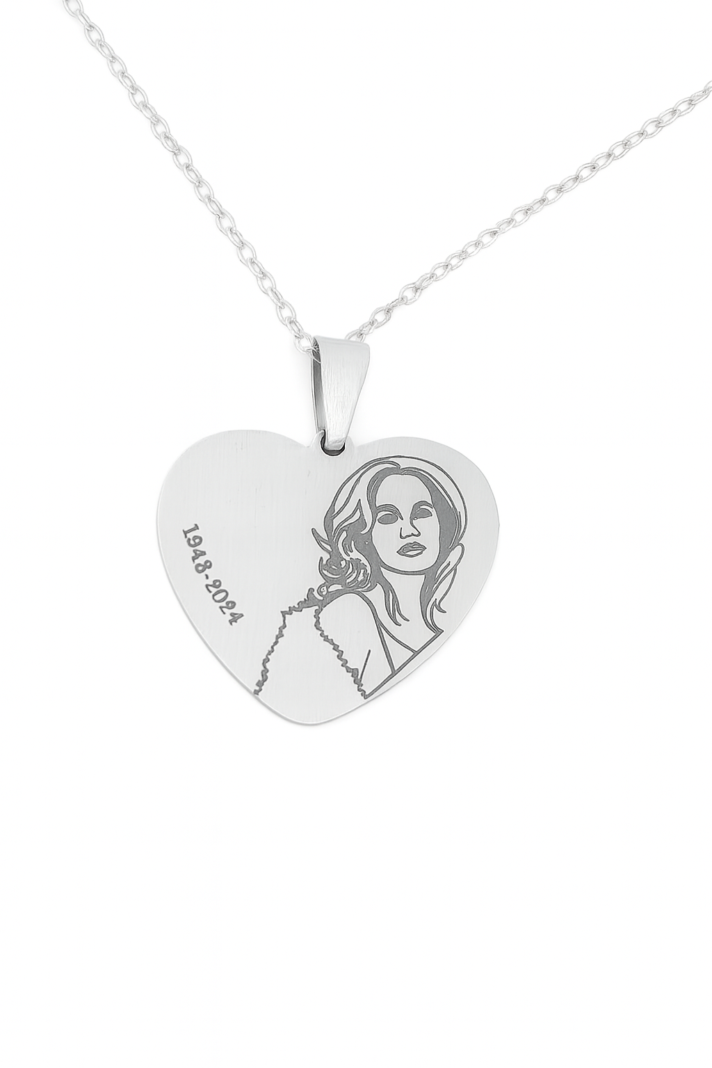 Line Art Necklace