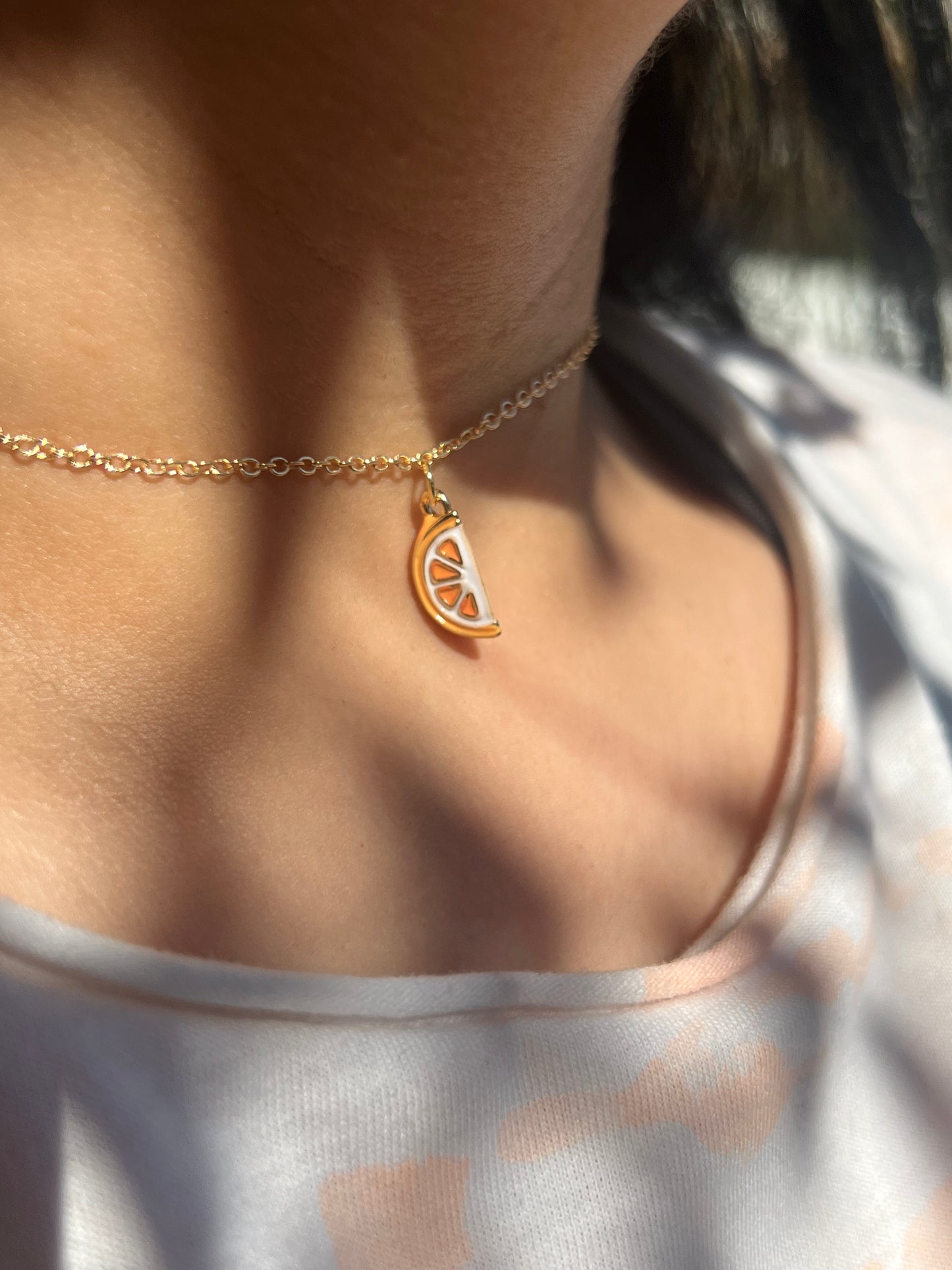Orange Choker