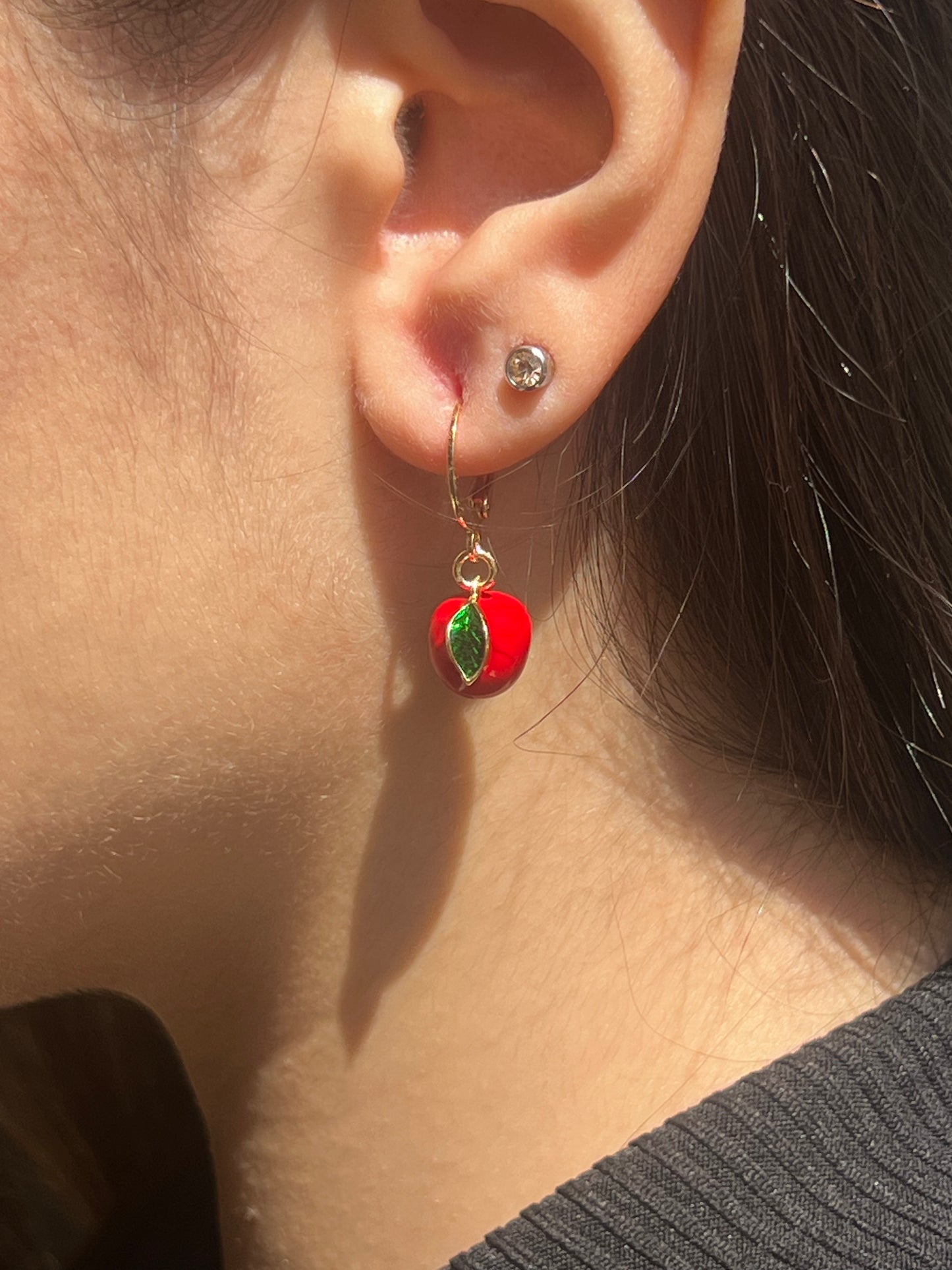 Apple Earrings