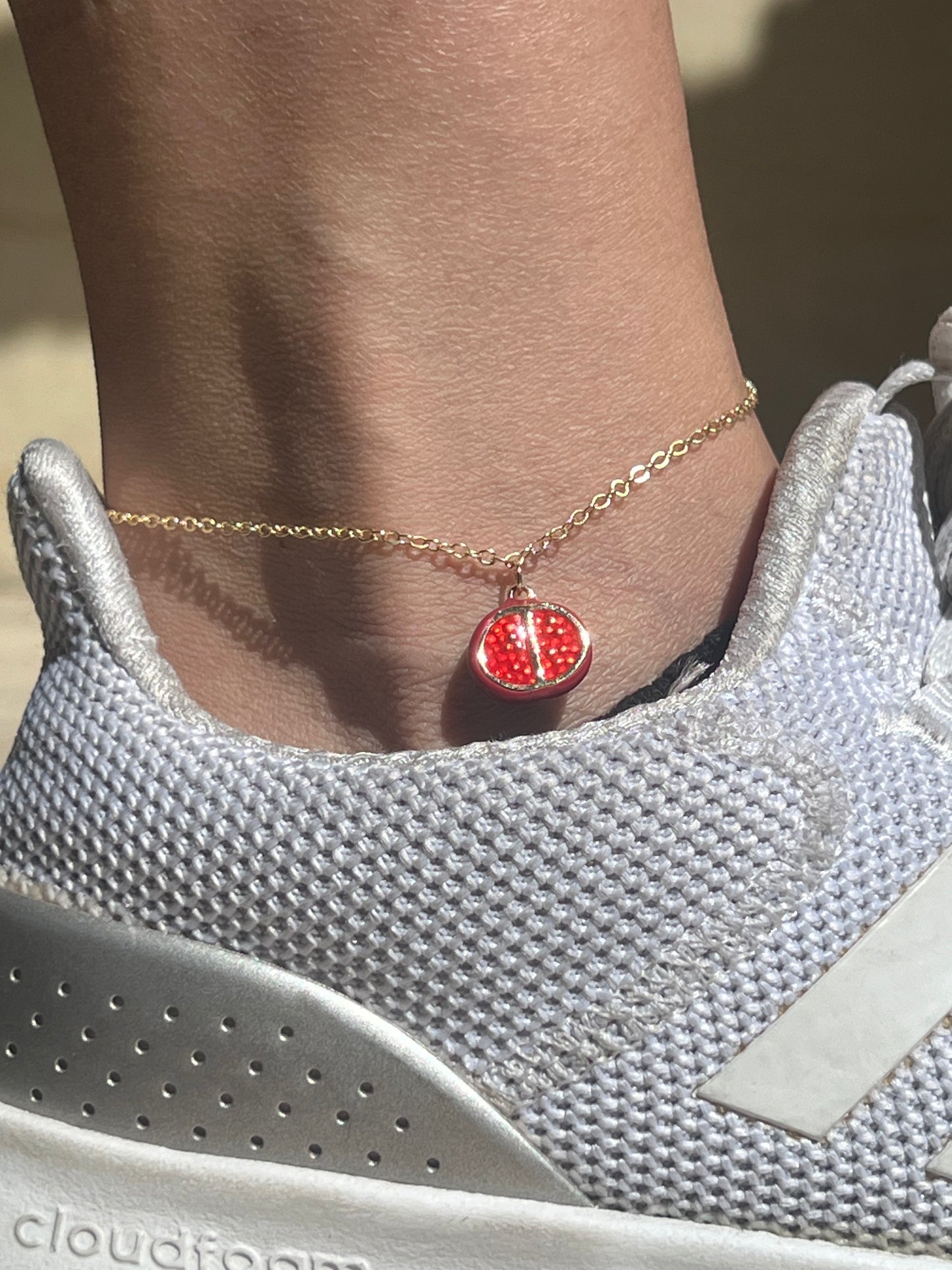 Pomegranate Anklet