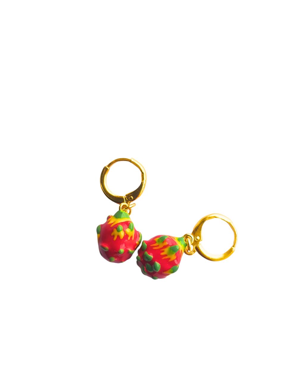 Dragon Fruit Earrings