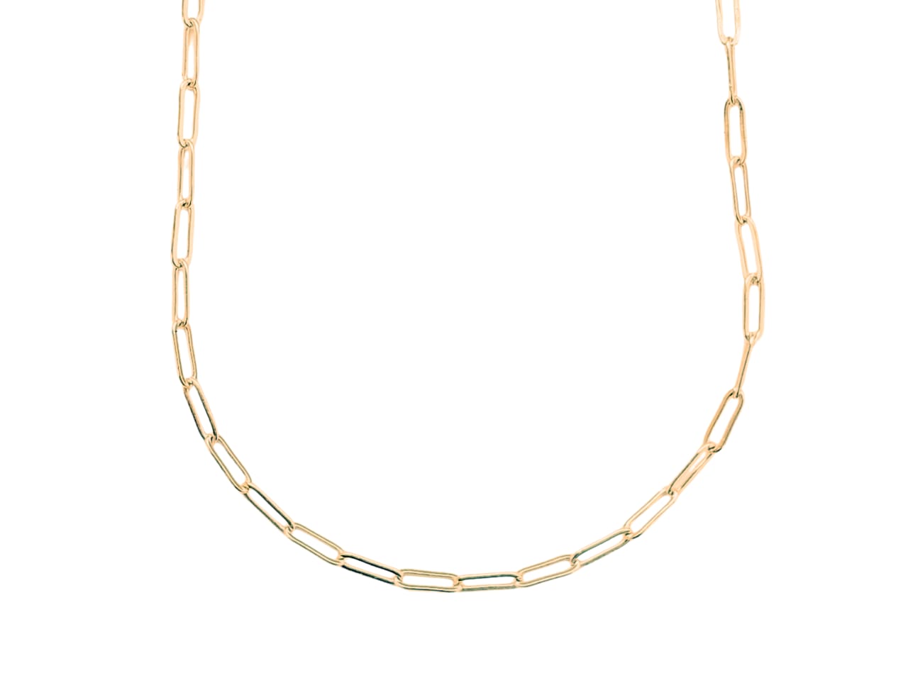Paperclip Chain Necklace