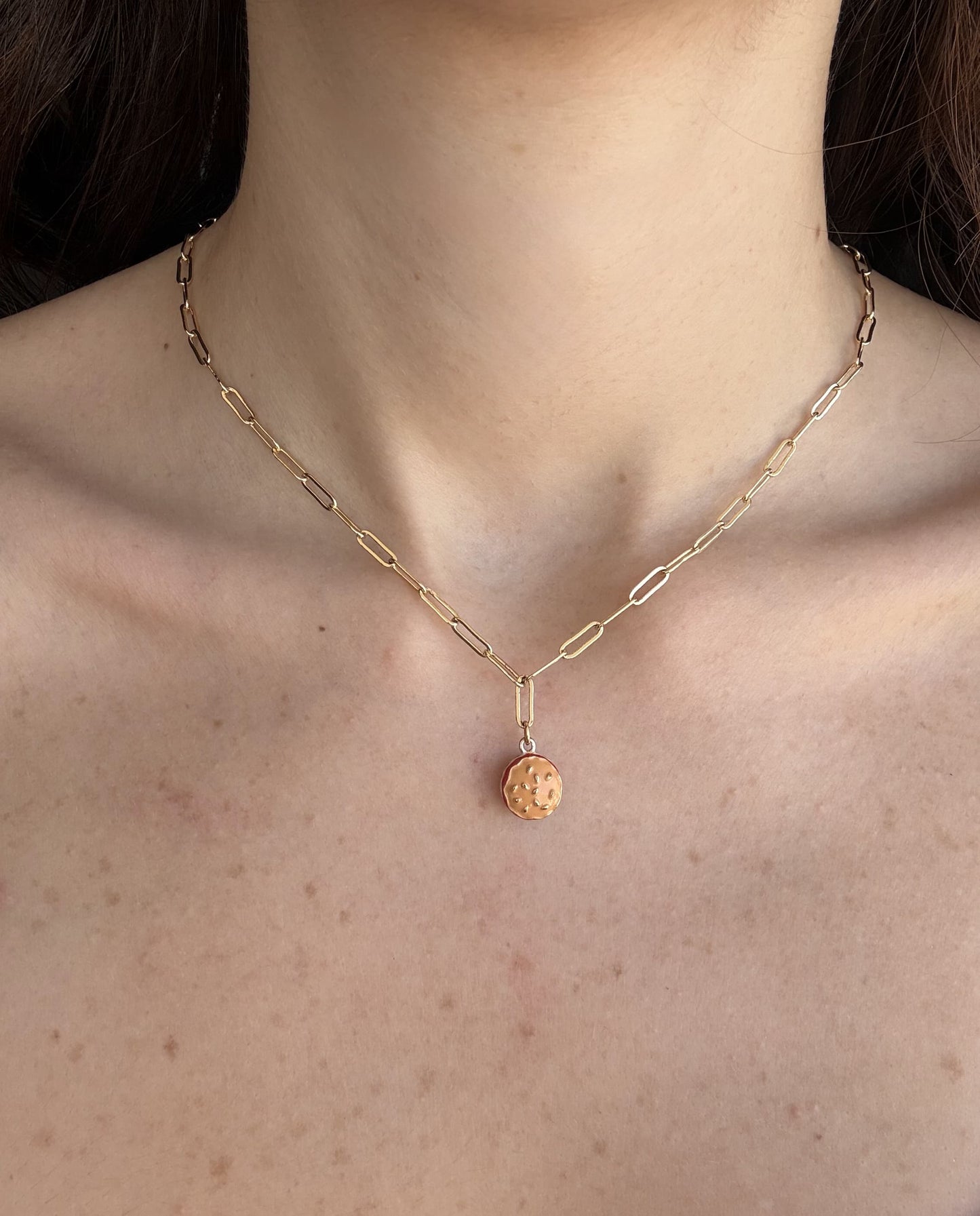 Burger Necklace