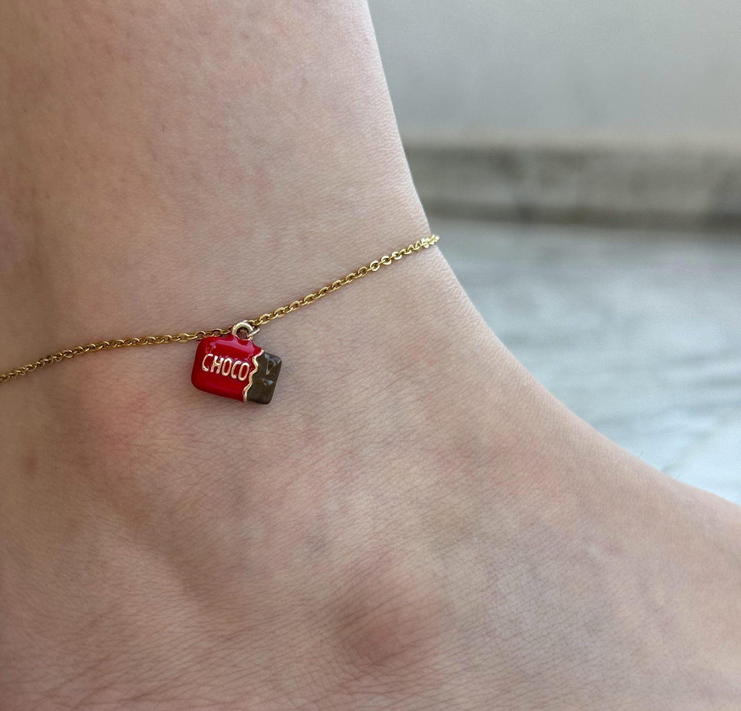 Chocolate Anklet