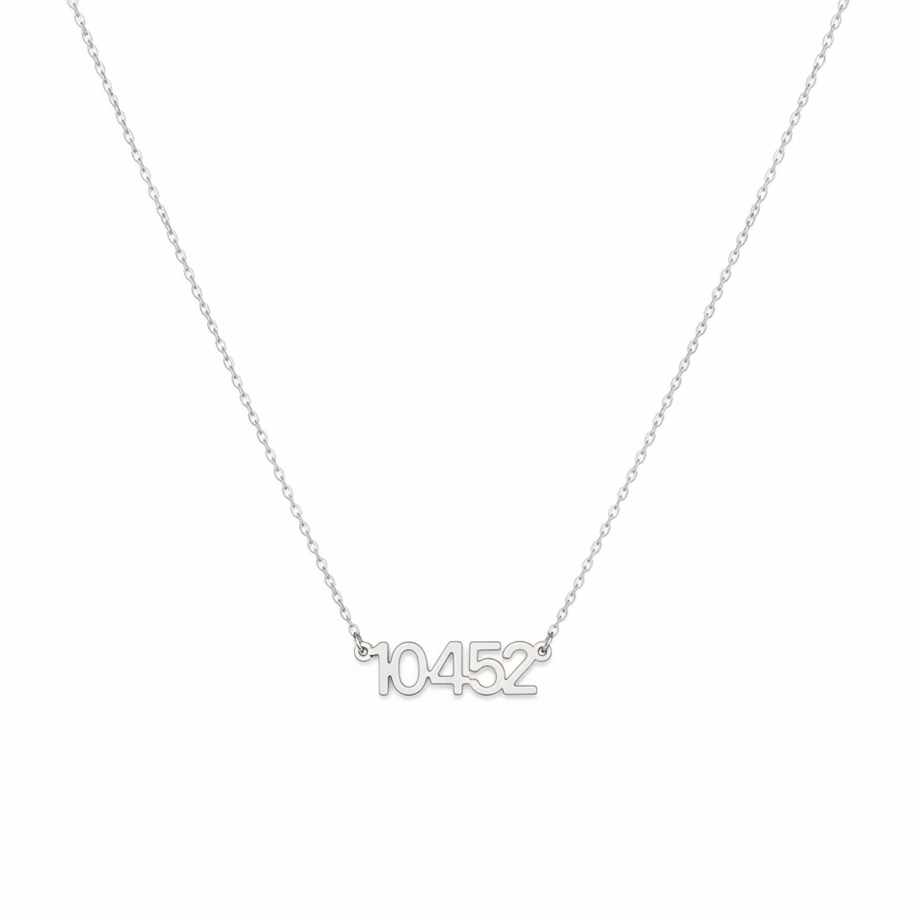 10,452 km²  - Lebanon Necklace Silver 925