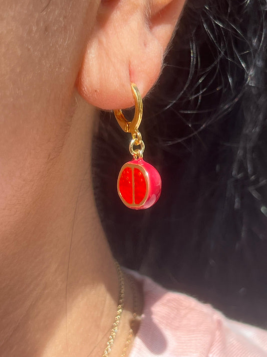 Pomegranate Earrings