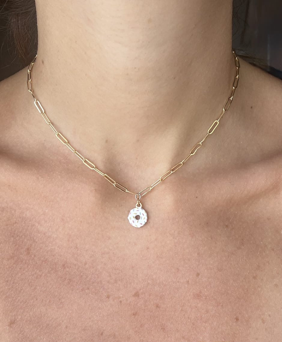 Donut Necklace