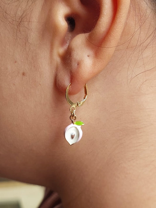 Peach Earrings