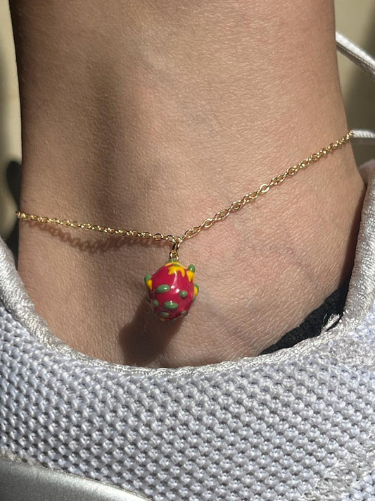 Dragon Fruit Anklet