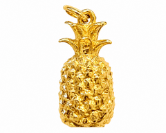 Golden Pineapple Charm