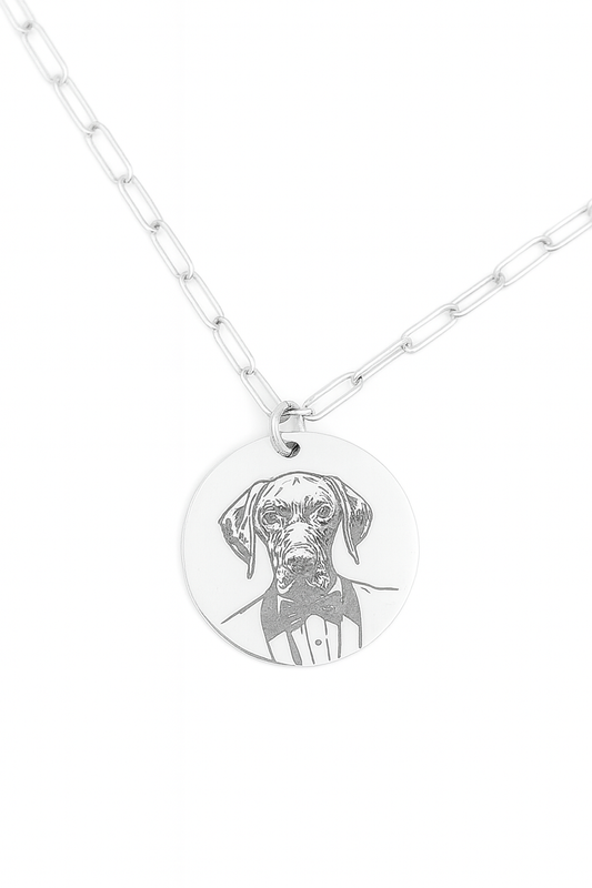 Line Art Necklace