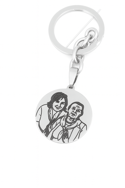 Line Art Necklace