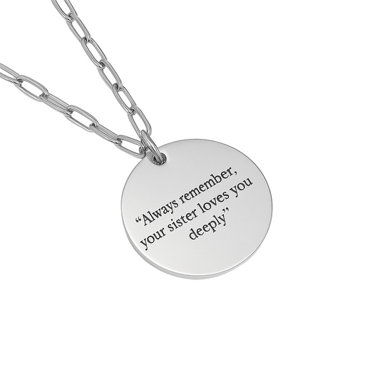 Engraved Necklace