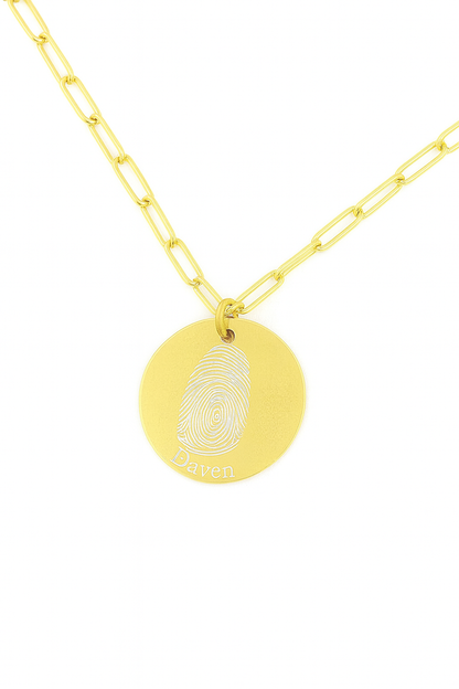 Fingerprint Necklace