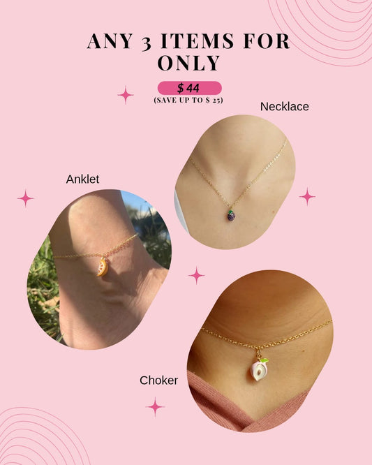 ANY 3 ITEMS FOR ONLY (Save up to $25+)