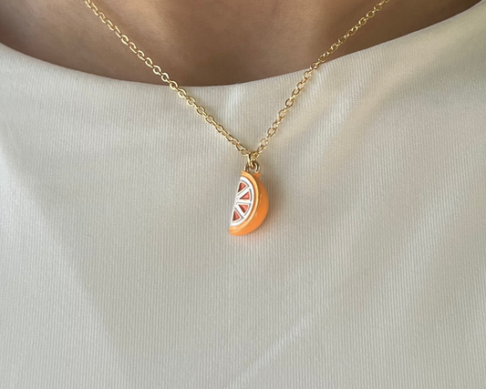 Orange Necklace