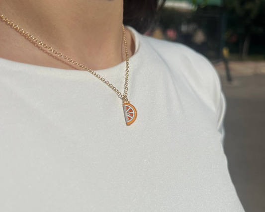 Orange Necklace