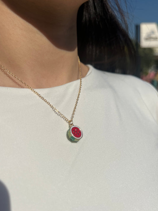 Watermelon Necklace