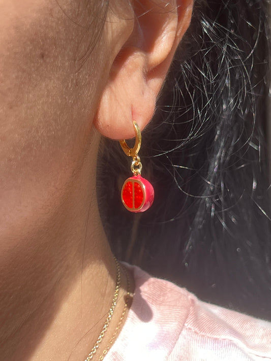 Pomegranate Earrings
