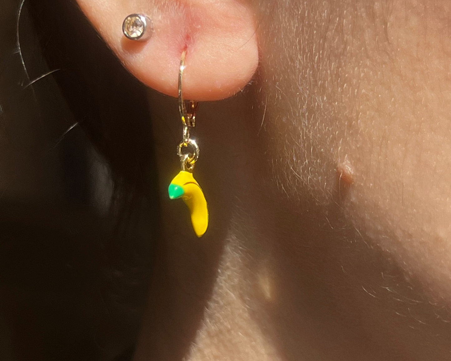Banana Earrings