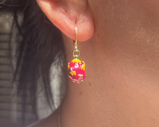 Dragon Fruit Earrings