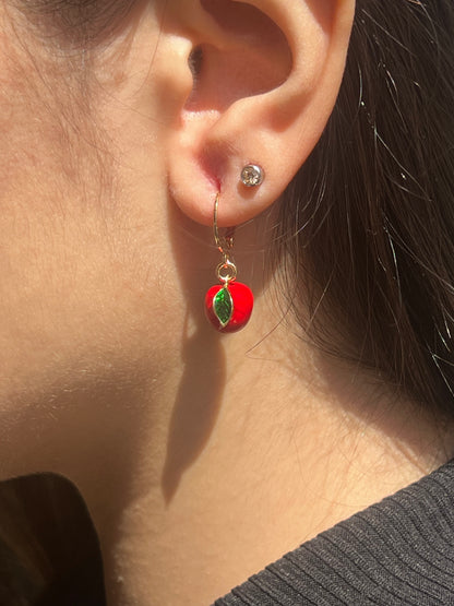 Apple Earrings