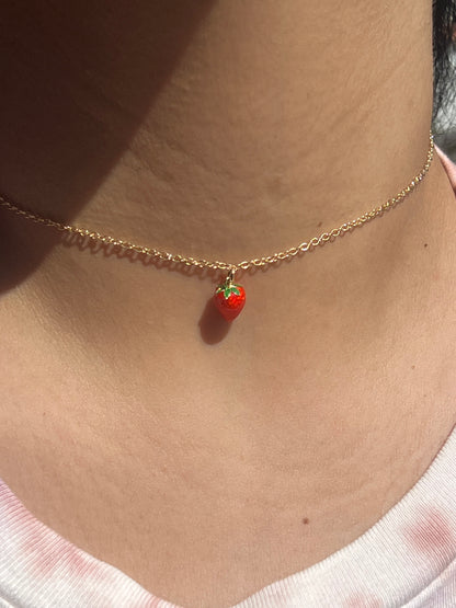 Strawberry Choker