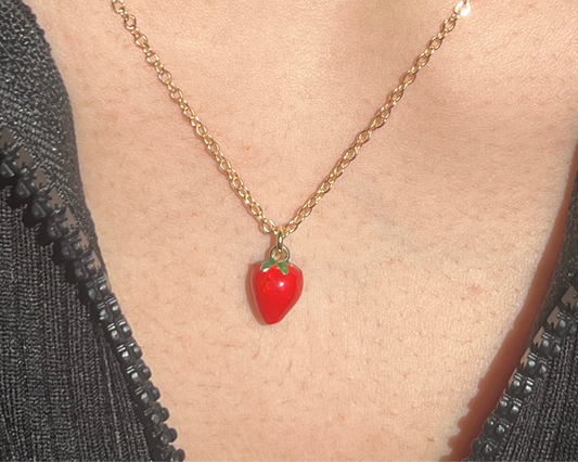 Strawberry Necklace