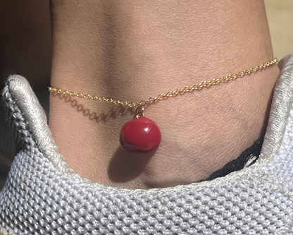 Pomegranate Anklet