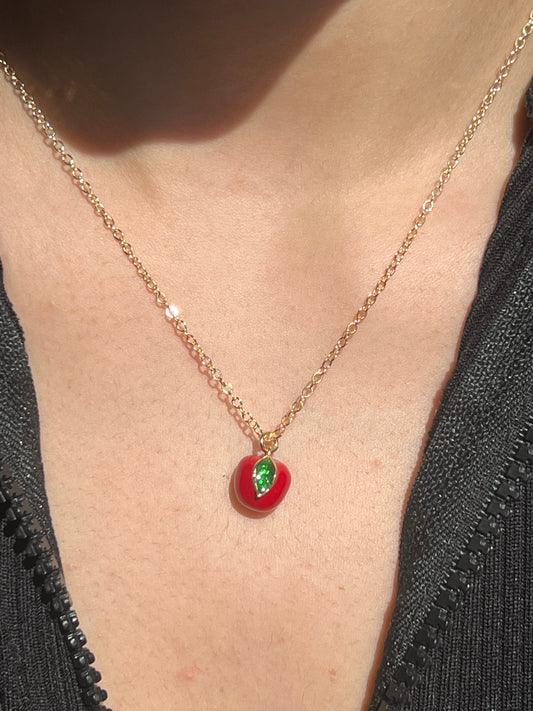 Apple Necklace