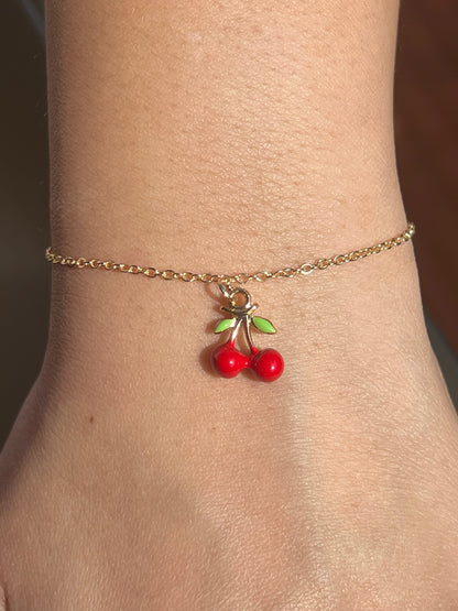 Cherry Bracelet
