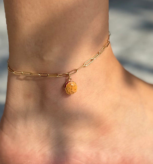 Burger Anklet