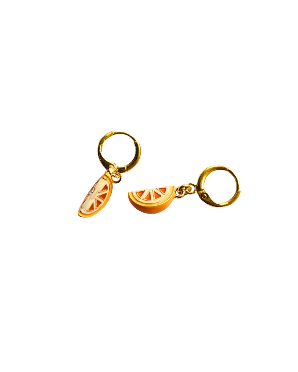 Orange Earrings
