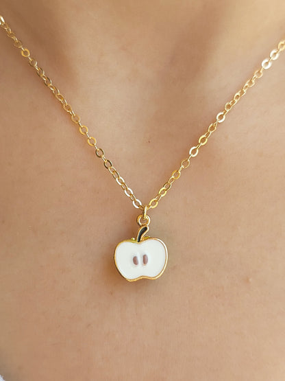 Green Apple Necklace