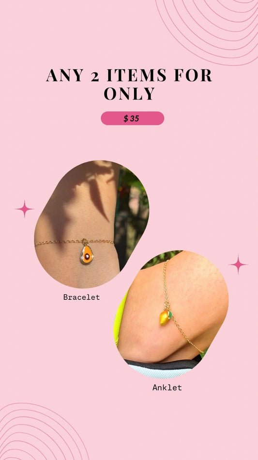 ANY 2 ITEMS FOR ONLY