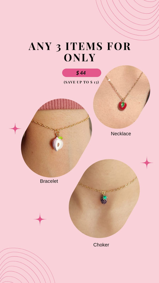 ANY 3 ITEMS FOR ONLY