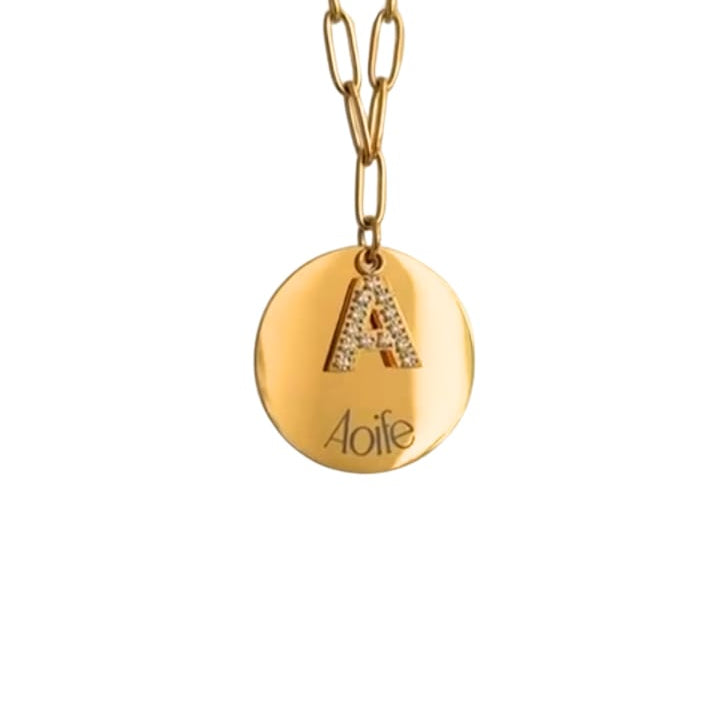 Engraved Necklace