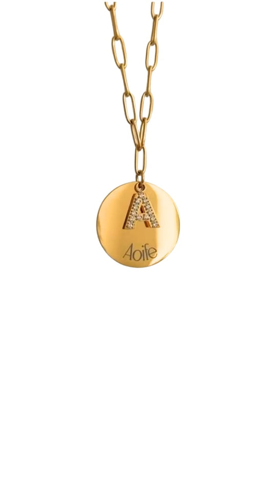 Engraved Necklace
