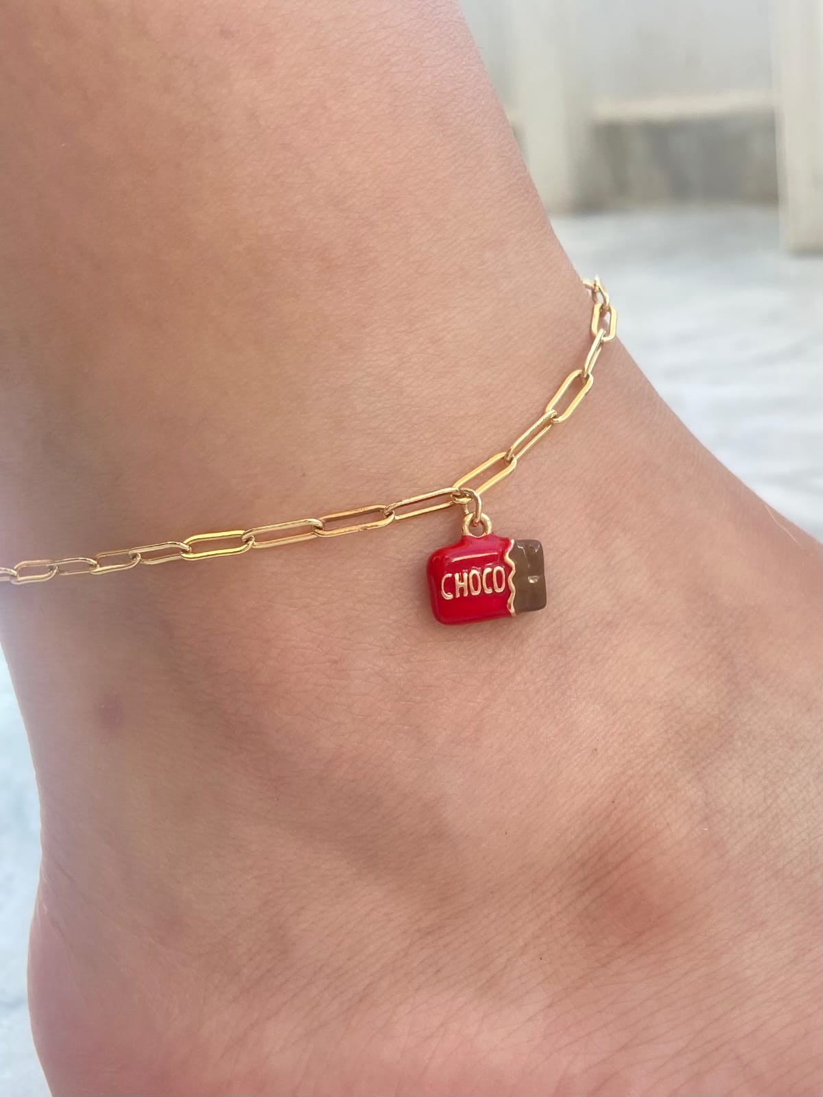 Chocolate Anklet