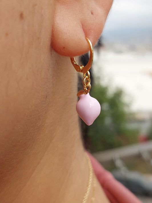Peach Earrings