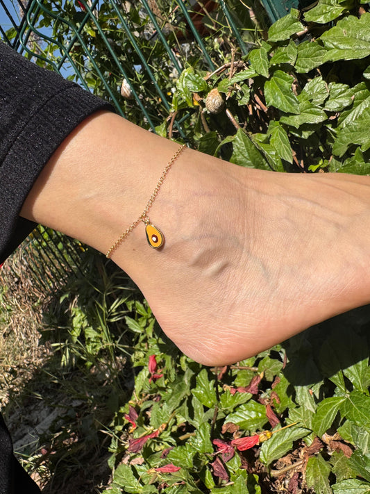 Avocado Anklet