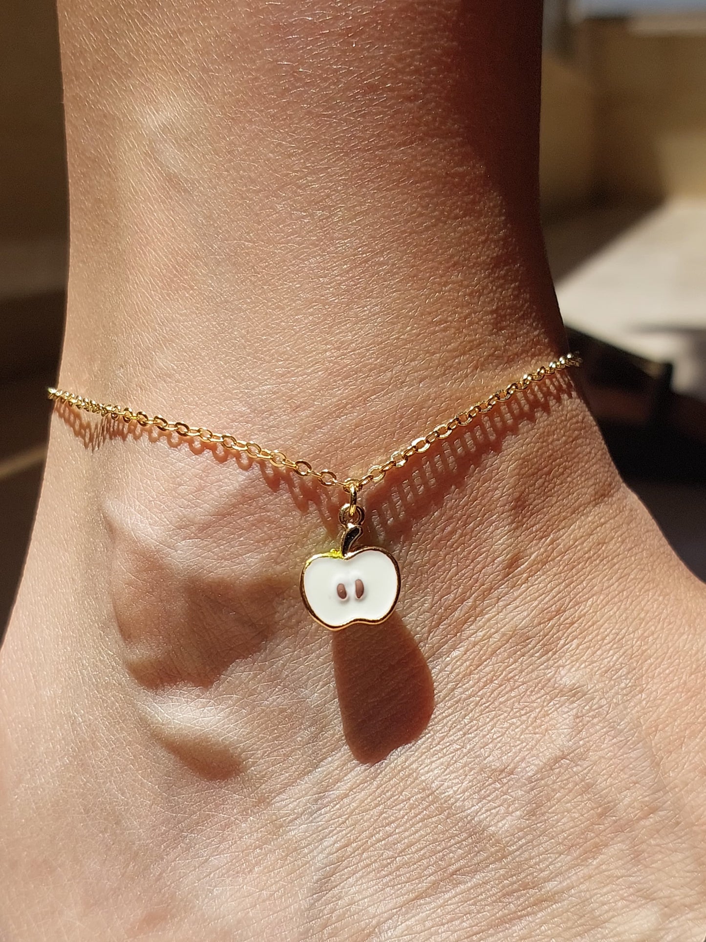 Green Apple Anklet