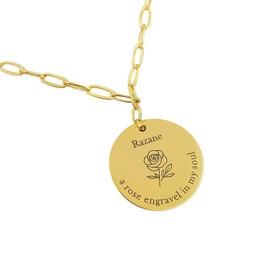Engraved Necklace
