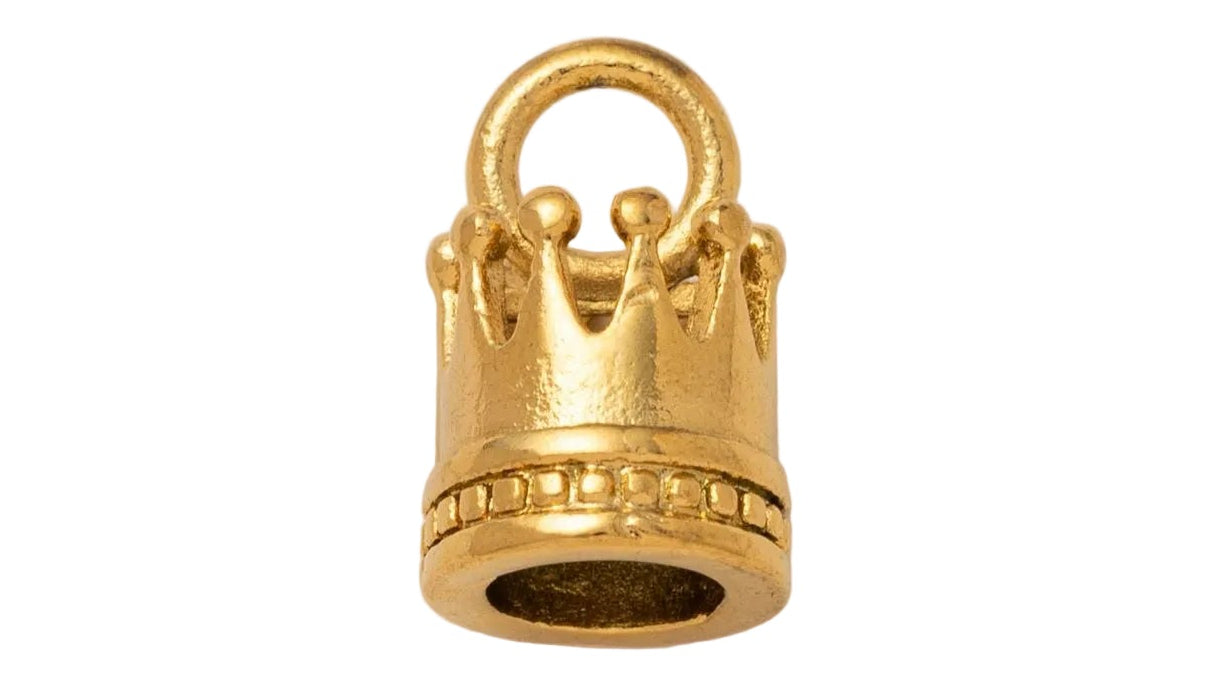 Golden Crown Charm
