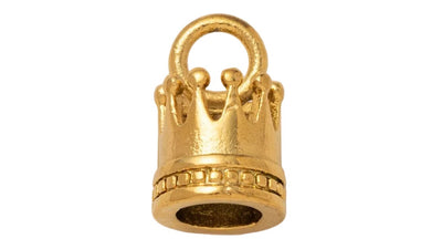 Golden Crown Charm