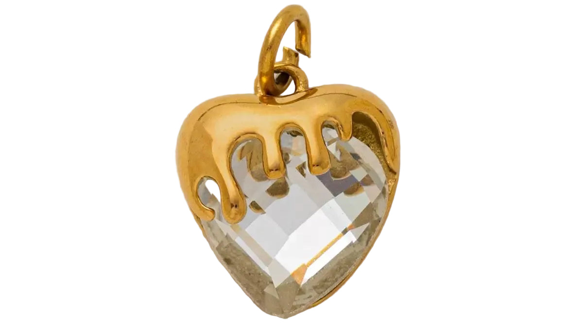 Iced Heart Charm